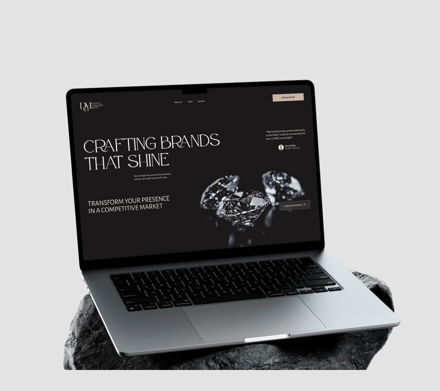 Luxury Marketing Agency Website Design & Animation